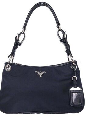Prada Navy Nylon Handbag 7/H/208 197011